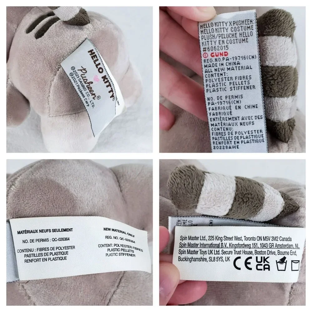 Hello Kitty Pusheen Costume Plush 9